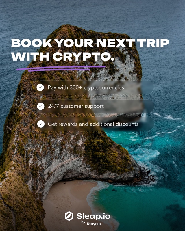 Sleap.io crypto booking campaign