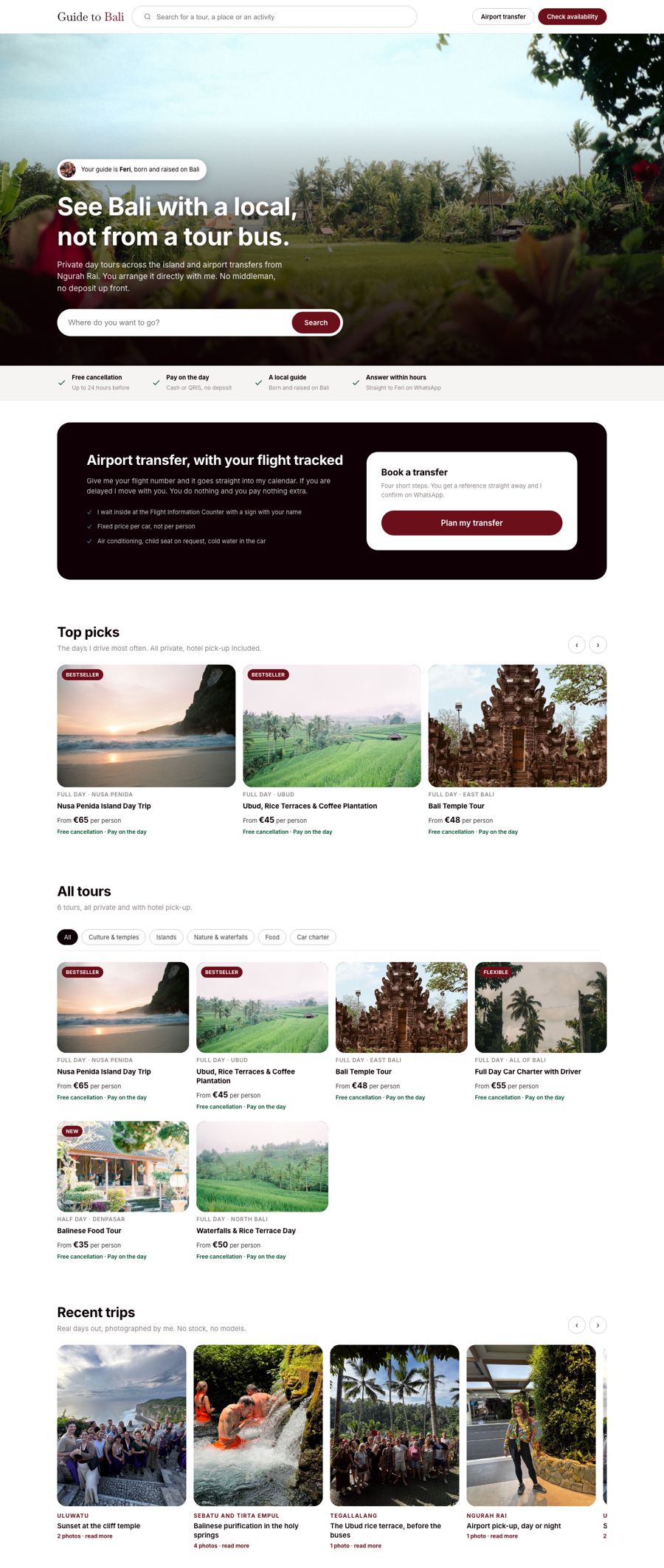 guidetobali.com preview